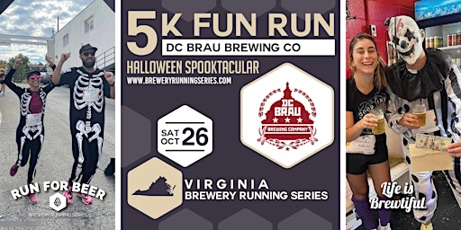 Immagine principale di 5k Beer Run x DC Brau Brewing | 2024 Virginia Brewery Running Series 