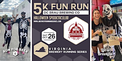 Hauptbild für 5k Beer Run x DC Brau Brewing | 2024 Virginia Brewery Running Series