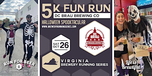 Primaire afbeelding van 5k Beer Run x DC Brau Brewing | 2024 Virginia Brewery Running Series