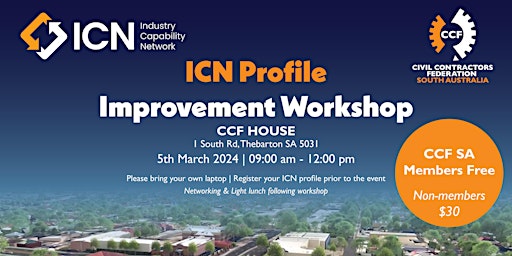 Image principale de ICN Profile Improvement Workshop and Project Information