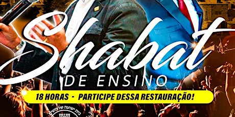 Shabat de Ensino -Estudo Biblico