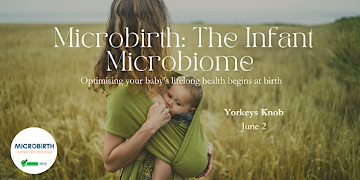 Imagem principal do evento Microbirth: The Infant Microbiome Parent Class