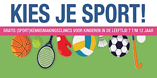 Kies Je Sport!- Volleybal( 7 t/m 12 jaar) primary image