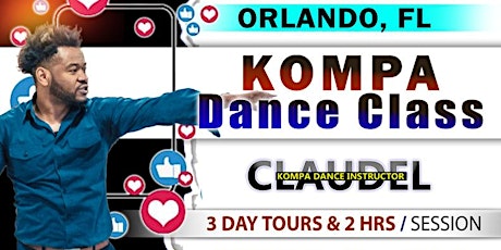 KOMPA DANCE CLASS IN  ORLANDO,  3 DAY  TOURS -  MARCH 8TH - 9TH - 10TH primary image