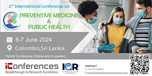 Imagem principal do evento 2nd International Conference on Preventive Medicine and Public Health