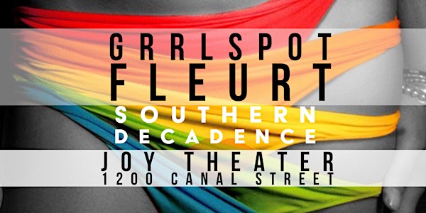 GrrlSpot |FLEURT| Southern Decadence Event For LGBT / Lesbian / Queer Women