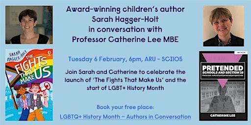 LGBTQ+ History Month – Authors in Conversation. primary image