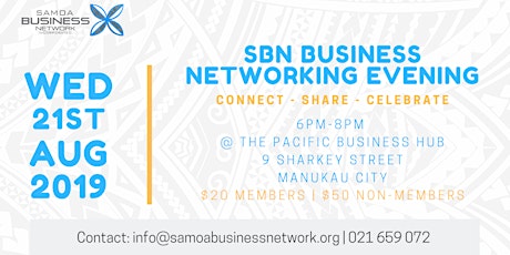 SBN August Networking Evening primary image