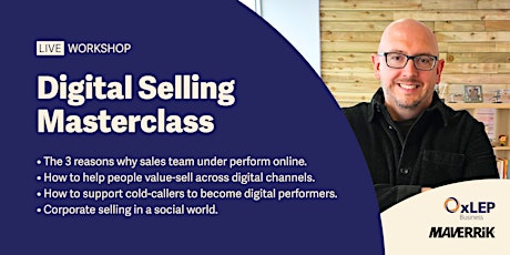 Digital Sales Masterclass primary image