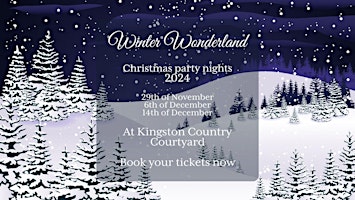 Christmas party night, join us in Winter Wonderland  primärbild