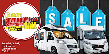 The January Motorhome & Campervan Sale 2024 primary image