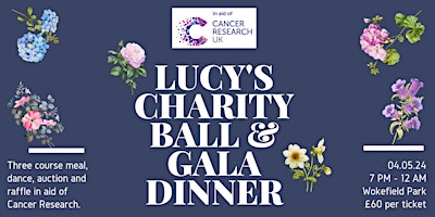 Imagen principal de Lucy's Charity Ball and Gala Dinner for Cancer Research 2024
