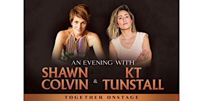 An Evening With Shawn Colvin & KT Tunstall Together on Stage primary image