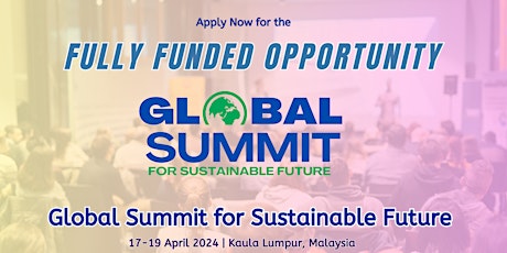 Global Summit for Sustainable Future 2024