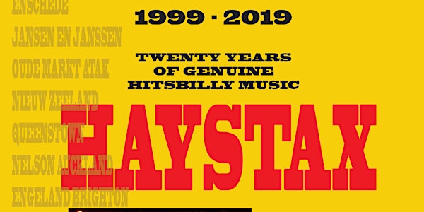 Haystax 20th Anniversary
