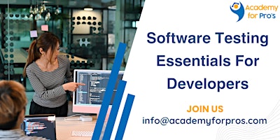 Software Testing Essentials For Developers Training in Charleston, SC primary image