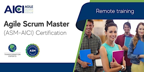 Image principale de Agile Scrum Master (ASM-AICI) Certification Training