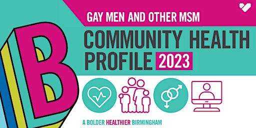 Gay and other MSM Community Health Profile Launch primary image