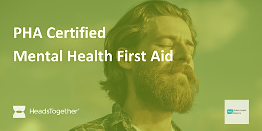Hauptbild für PHA Certified Mental Health First Aid Training