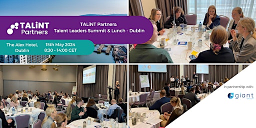 TALiNT Partners: Talent Leaders Summit & Lunch - Dublin primary image