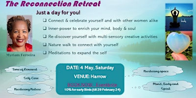 Imagem principal do evento 'Just a day for you' Reconnection Retreat