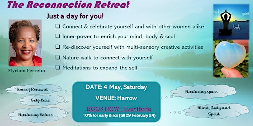 Imagem principal de 'Just a day for you' Reconnection Retreat