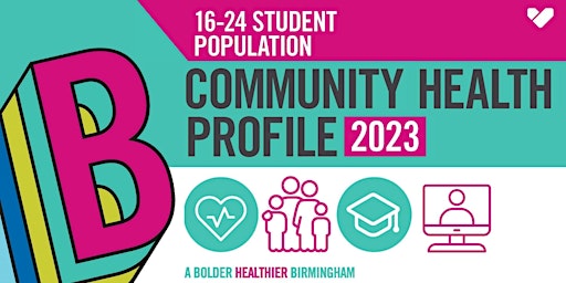 Primaire afbeelding van Student Population Community Health Profile Launch