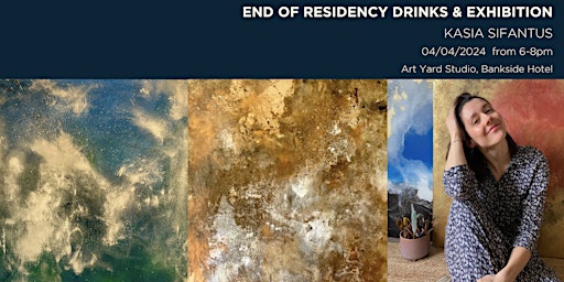 Primaire afbeelding van End of Residency Drinks & Exhibition with Kasia Sifantus