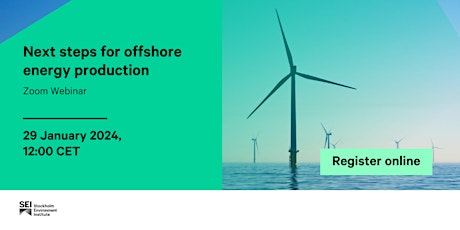 Imagen principal de Next steps for offshore energy production