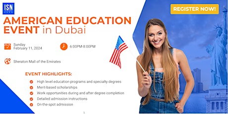 Primaire afbeelding van American Education Event in Dubai, UAE