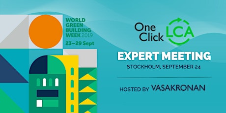 One Click LCA Expert Meeting (Stockholm) with Vasakronan primary image