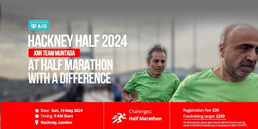 Image principale de Hackney Half 2024