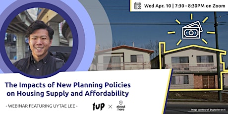 1UP Connect Webinar: The Impacts of New Planning Policies on Housing Supply