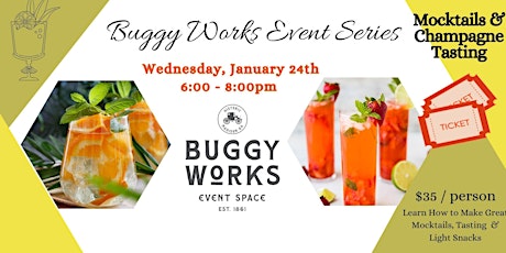 Buggy Works Mocktails Making  & Tasting Event! primary image