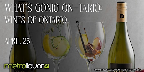 Yours to Discover: Ontario Wines