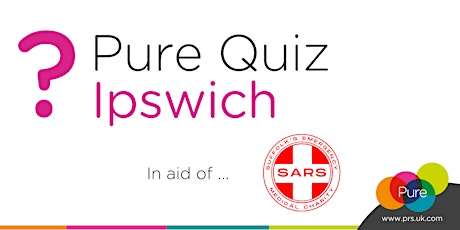 Primaire afbeelding van Pure charity quiz 2024 - Ipswich