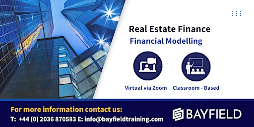 Hauptbild für Bayfield Training - Real Estate Finance (In-Person)