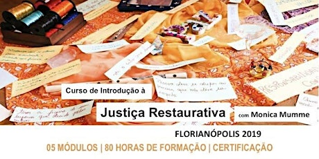 Imagem principal do evento Processos de Convivência - Curso de Introdução à Justiça Restaurativa - Florianópolis - 2019