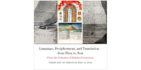 In-Person Lecture: Didier Mutel on Language, Decipherment, and Translation