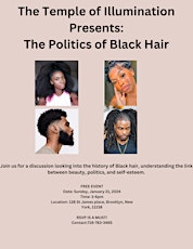 Immagine principale di The Politics of Black Hair 