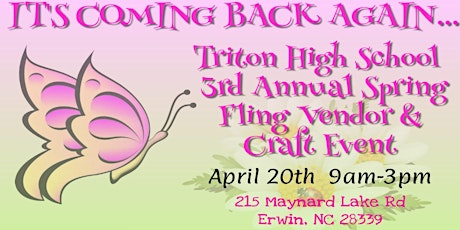 3rd Annual Spring Fling Vendor & Craft Fair