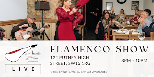 Imagem principal do evento Live Flamenco Show | Putney High Street