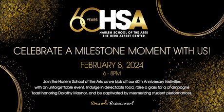 Imagen principal de HSA 60th Anniversary Celebration