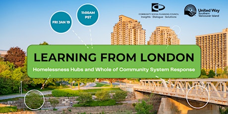 Learning From London: Homelessness Hubs + Whole Of Community Response primary image