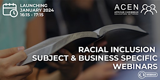 Imagem principal do evento ACEN Webinar: Anti-Racism & Intersectionality