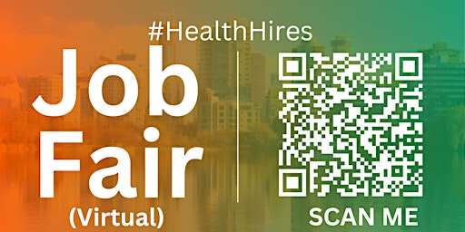Imagem principal do evento #HealthHires Virtual Job Fair / Career Expo Event #Vancouver