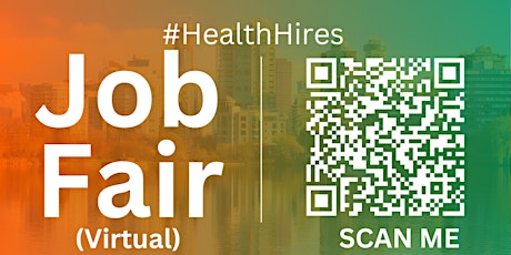 #HealthHires Virtual Job Fair / Career Expo Event #Vancouver