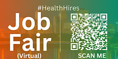 Imagen principal de #HealthHires Virtual Job Fair / Career Networking Event #Minneapolis #MSP