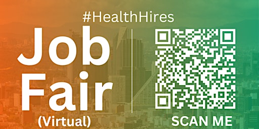 Primaire afbeelding van #HealthHires Virtual Job Fair / Career Networking Event #MexicoCity