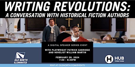 Writing Revolutions: A Conversation with Historical Fiction Authors primary image